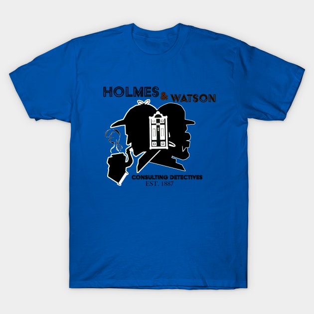 Holmes and Watson T-Shirt by Wilber’s Ink